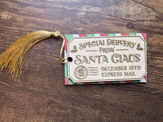 Special Delivery from Santa – Handmade Wood Gift Tags