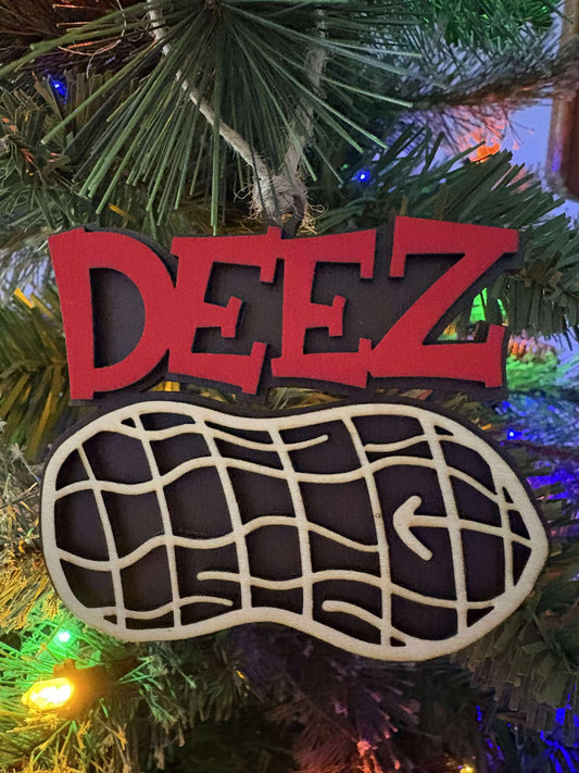 DEEZ NUTS - Christmas Ornament